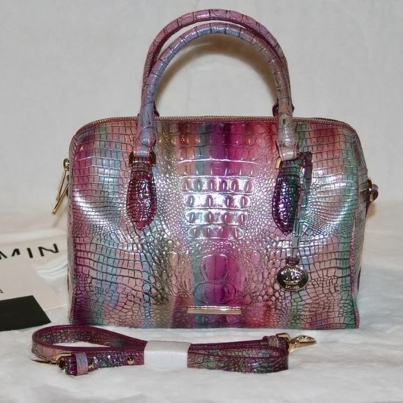 NWT Brahmin Stacy Satchel Crossbody Shoulder Bag Magical Mini Melbourne - Picture 1 of 8
